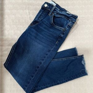 Vervet Classic Indigo Ankle Jeans